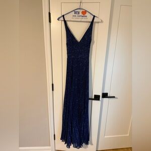 Laundry By Shelli Segal Navy Floral Dress